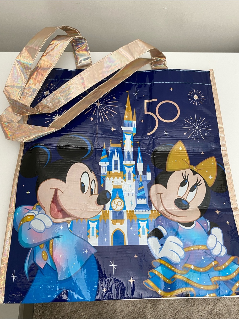 Disney World 50th reusable bag